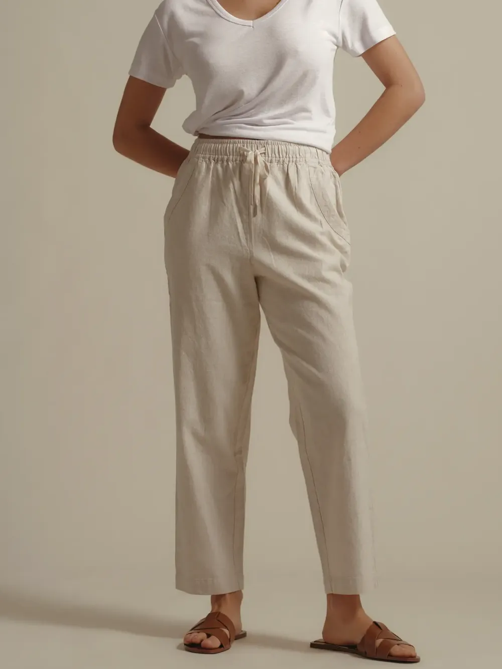 Casual Style Beach Pants