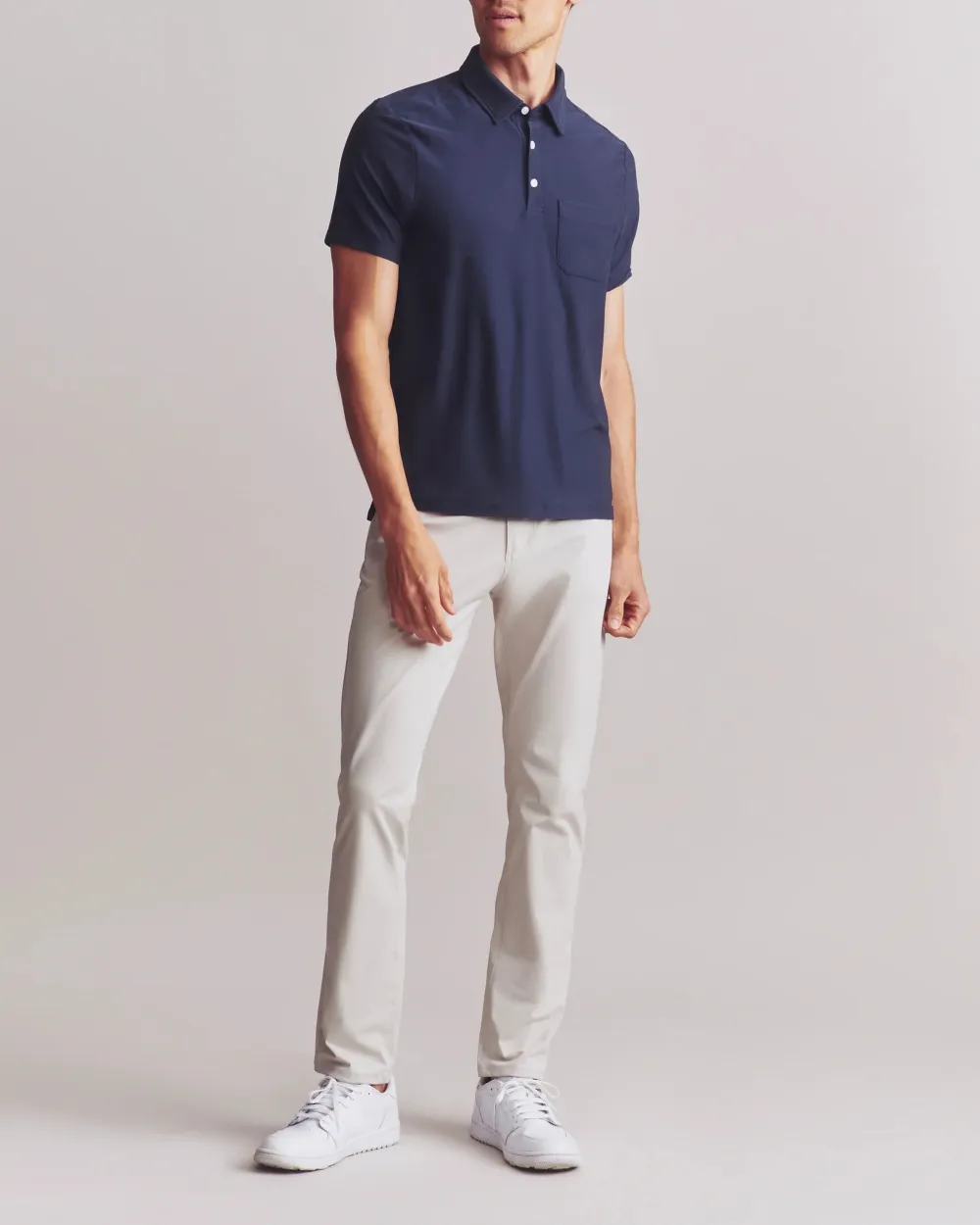 Men's Breathable Performance Polo Shirts