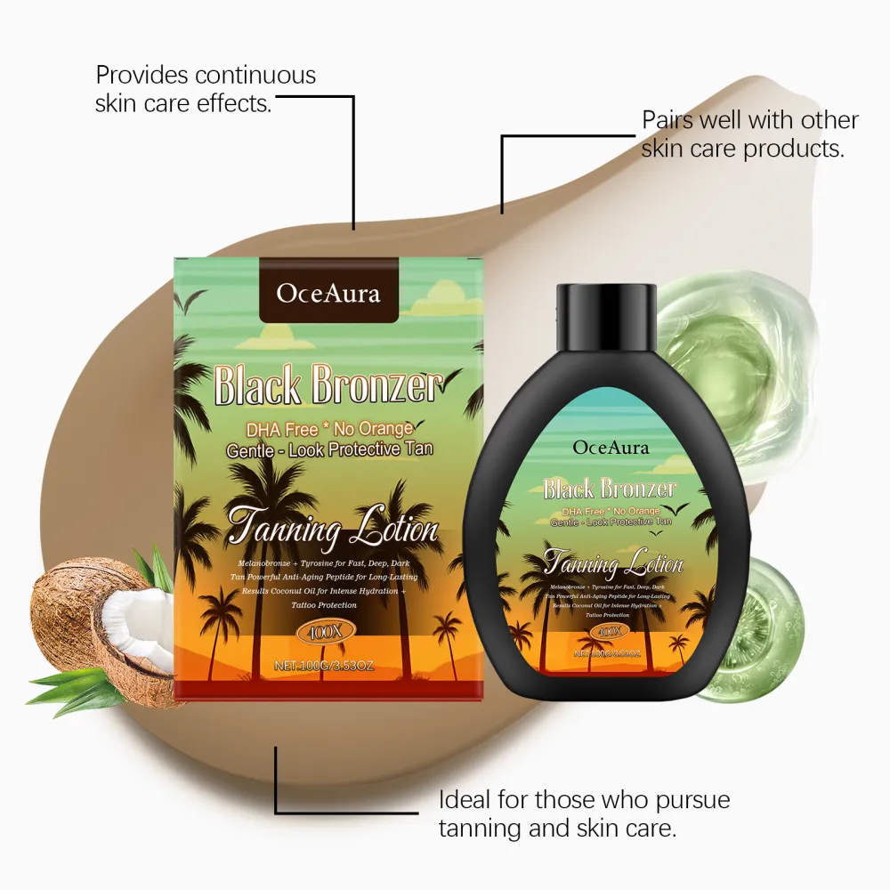 OceAura Sun-Kissed Perfection with Coconut: Tans Naturally, Nourishes Deeply, Lasts Longer