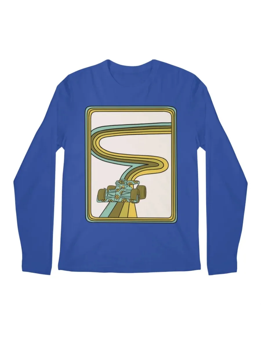 Retro Race Track Graphic T-Shirt