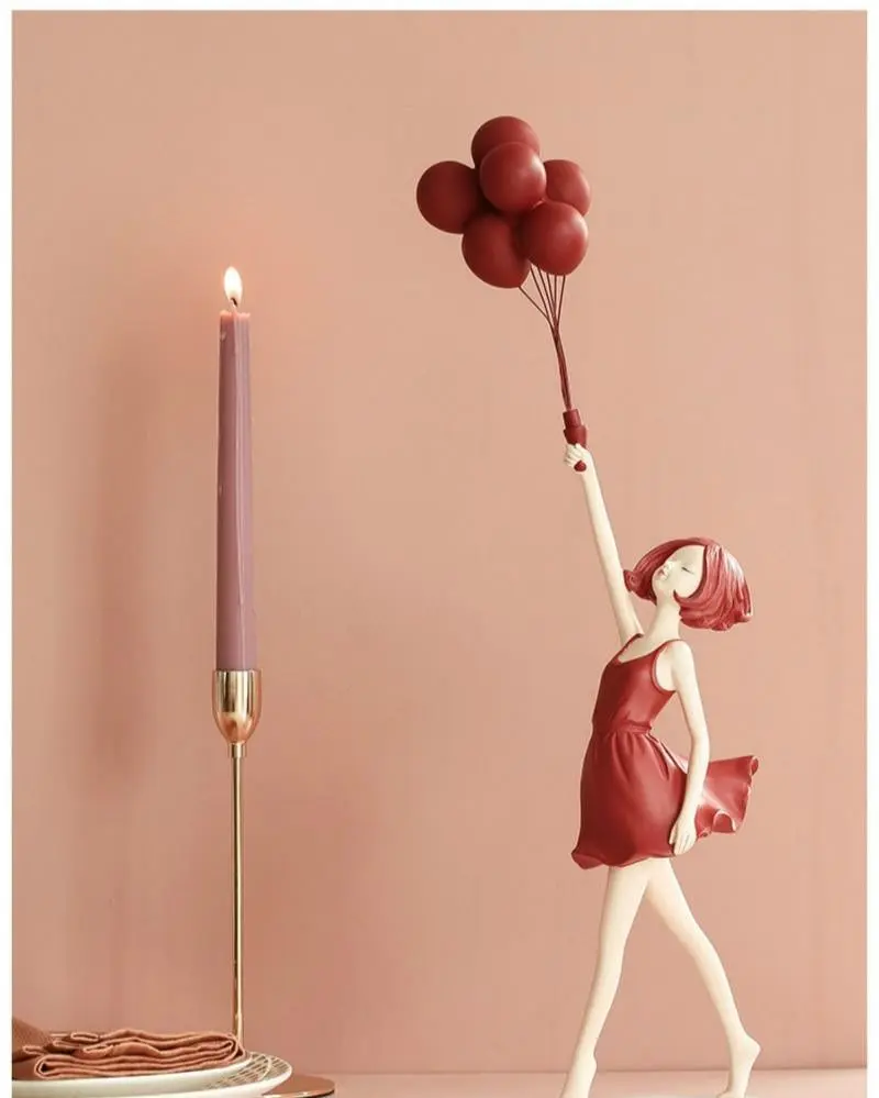 Girl With Balloon Sculpture