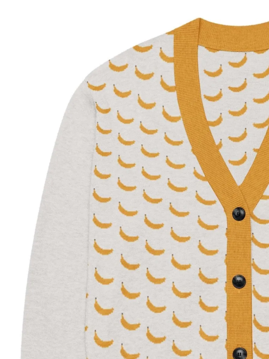 Banana V-Neck Cardigan
