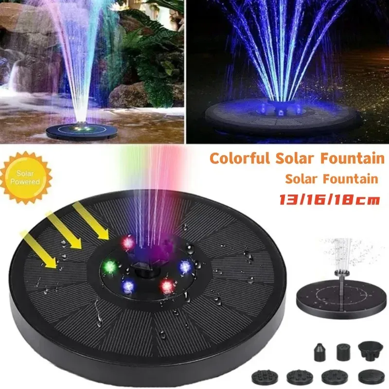 Multi-Size Outdoor Solar Fountain