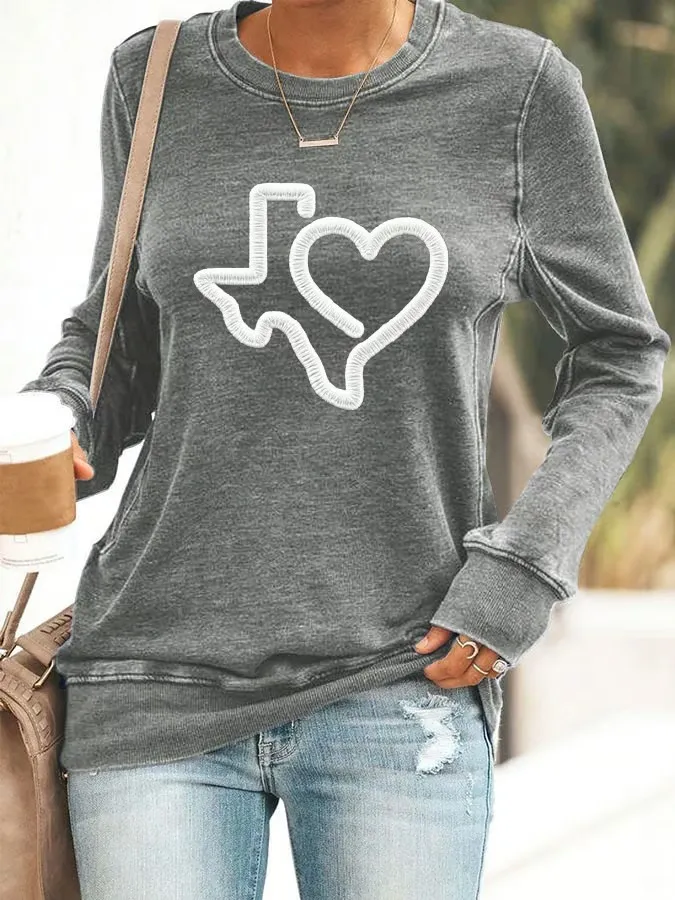 Women's Texas Strong Long Sleeve T-Shirt