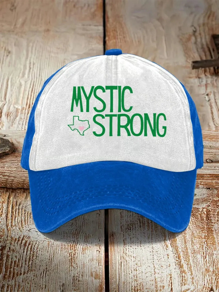 Unisex Mystic Strong Print Cap