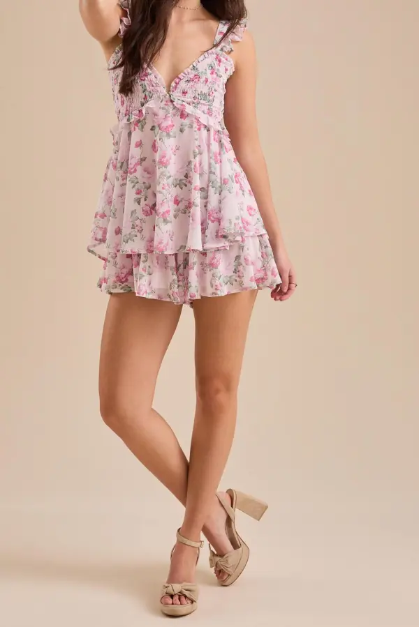 Floral Romper