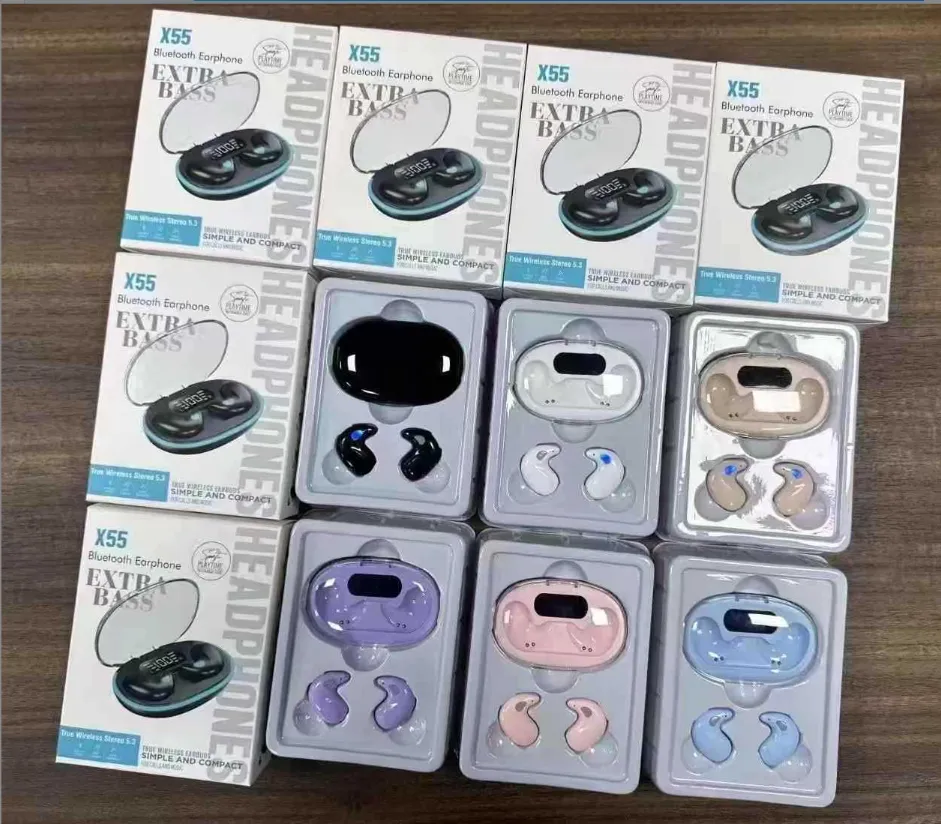LAST DAY SALE 60% OFF Thin Waterproof Earbuds for Small Ears: Comfortable for Sleep, Exercise - No Pressure, Low Delay, Long Life