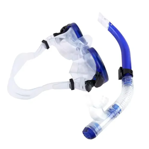Transparent Silicone Glass Mirror Swimming Goggles