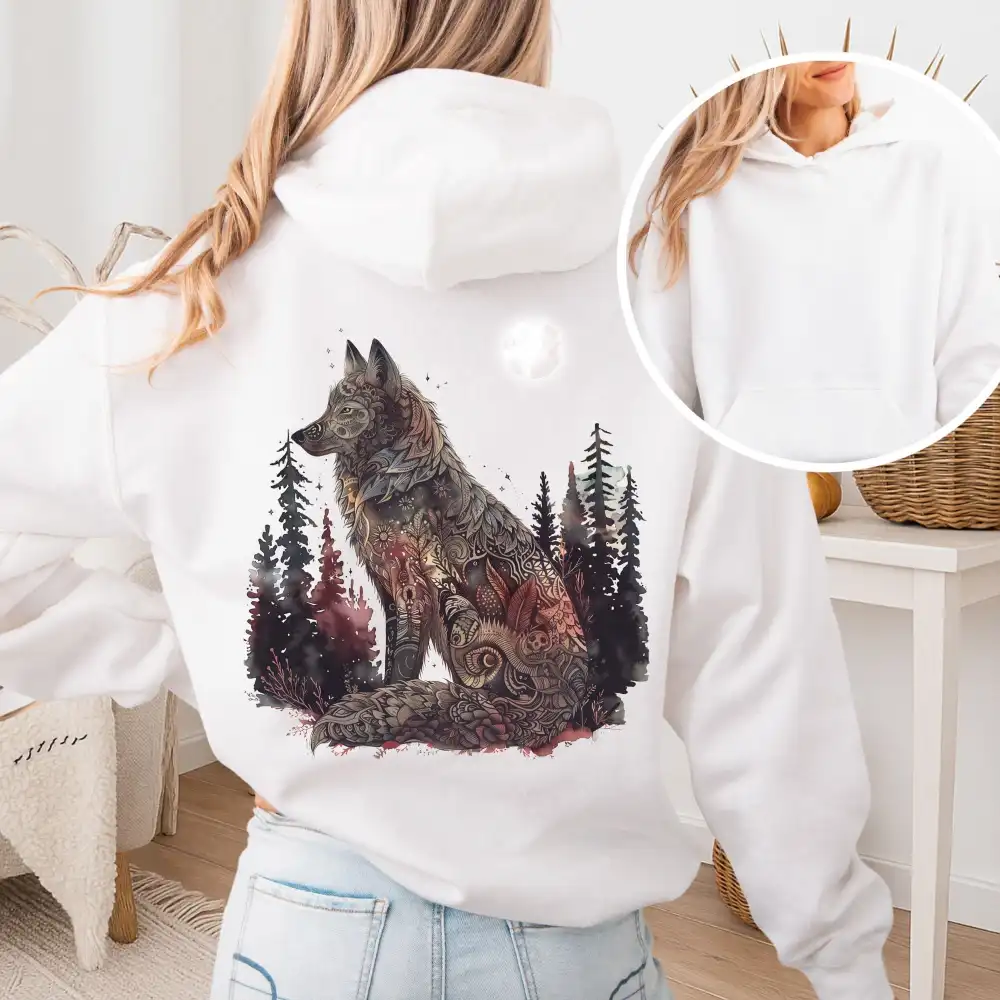 Nightfall Wolf Hoodie