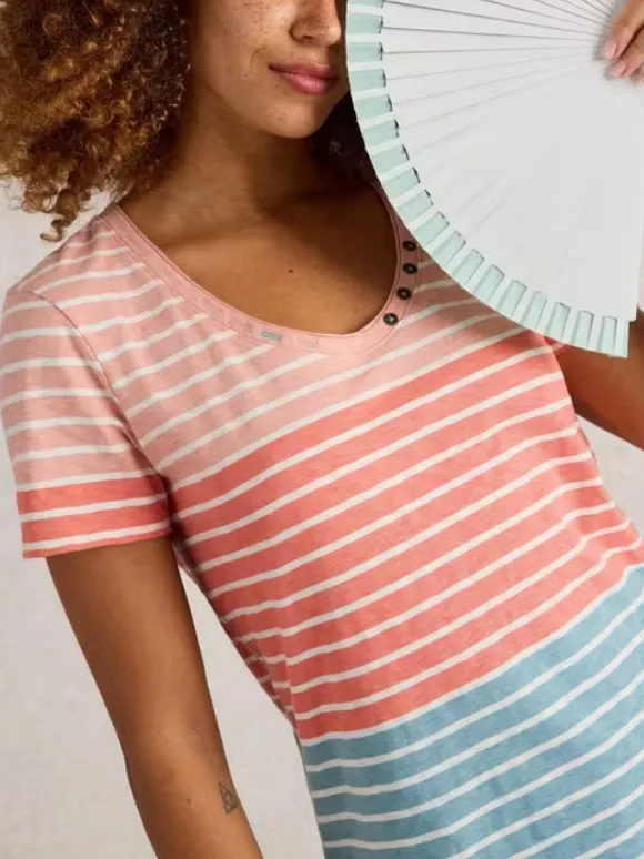Casual Style Multicolor T-Shirt
