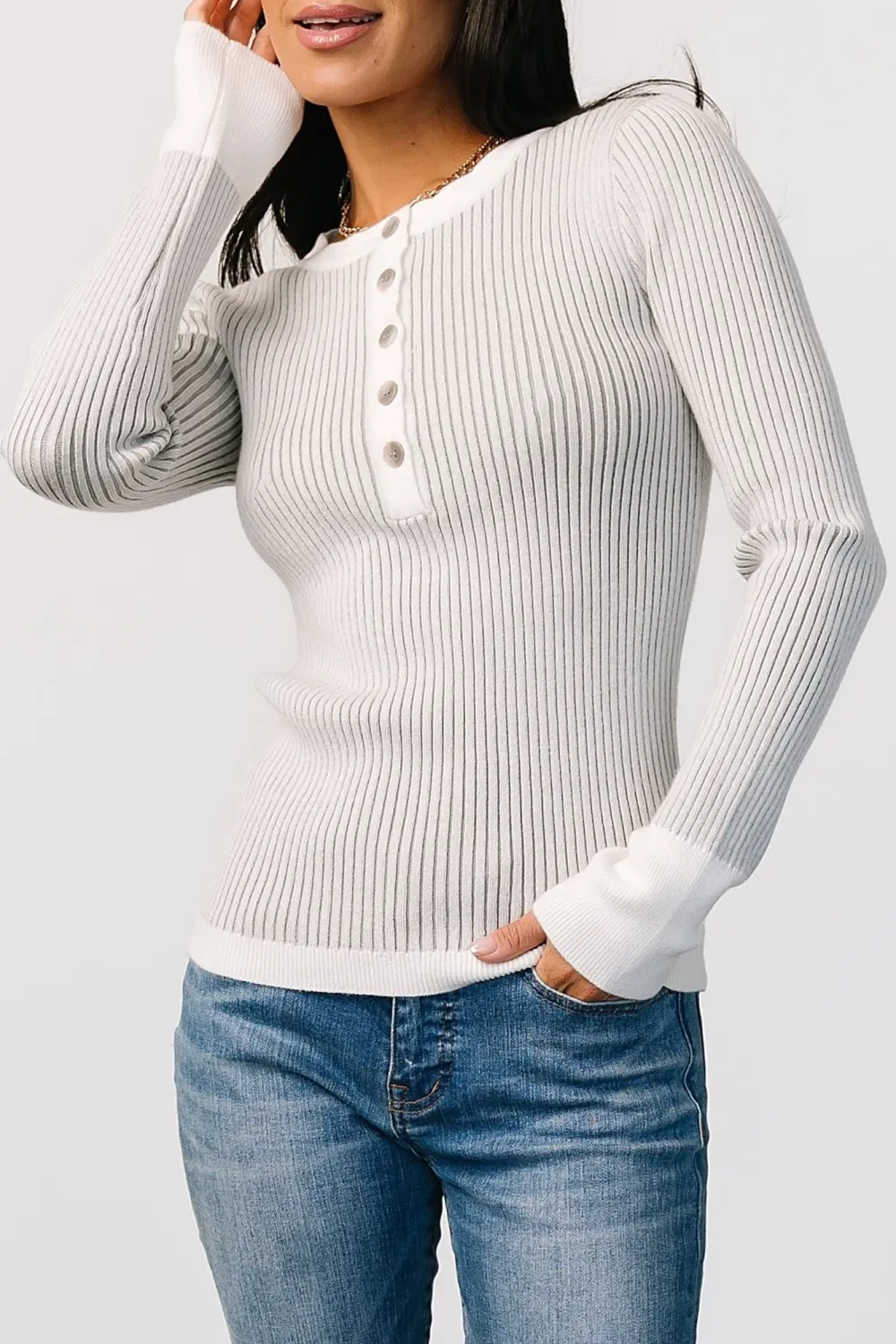Minimalist Design Sense Gray Texture Top