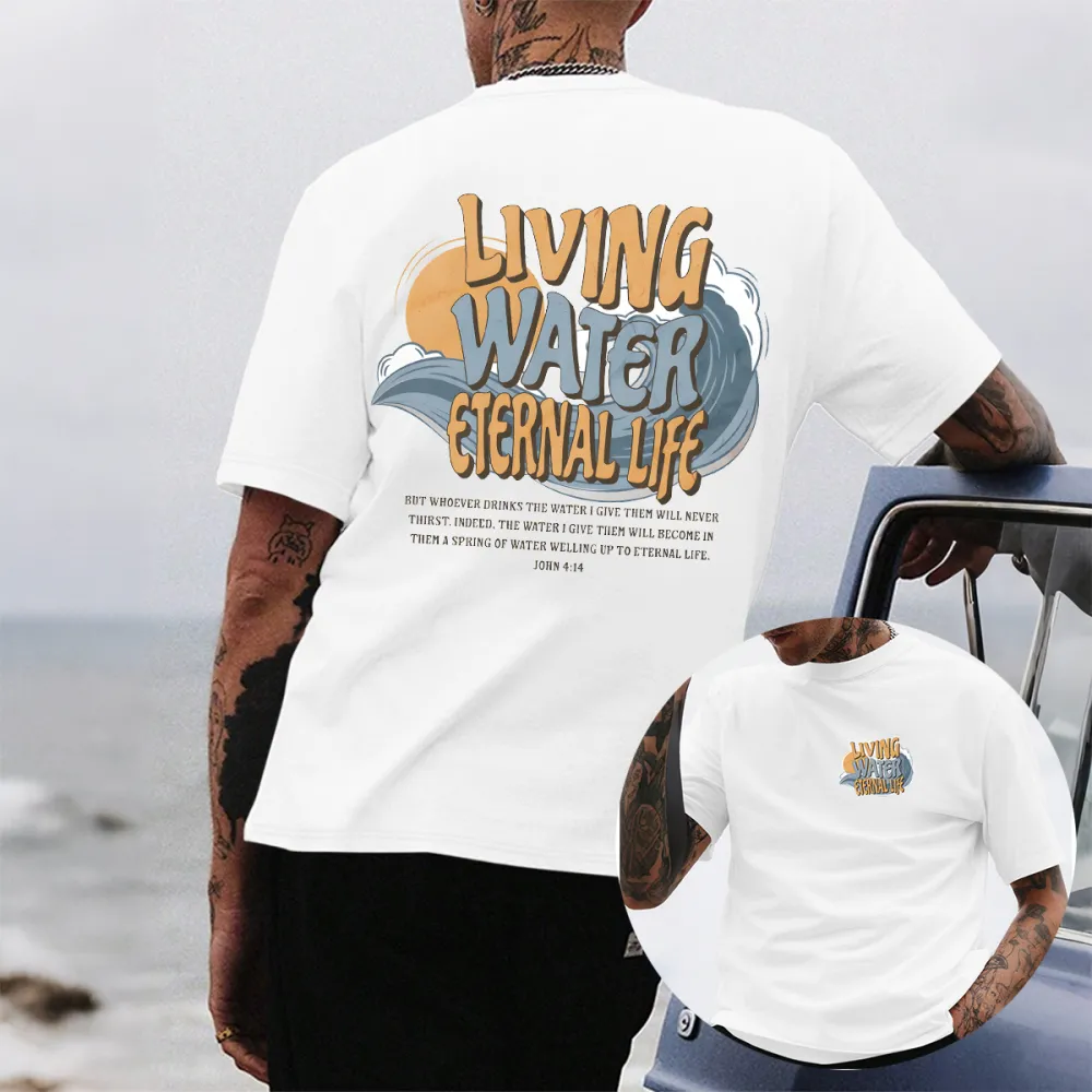 Religious Themed Water Life Graphic T-Shirt