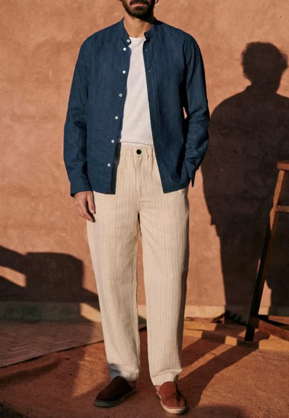 Cotton Linen  Shirt