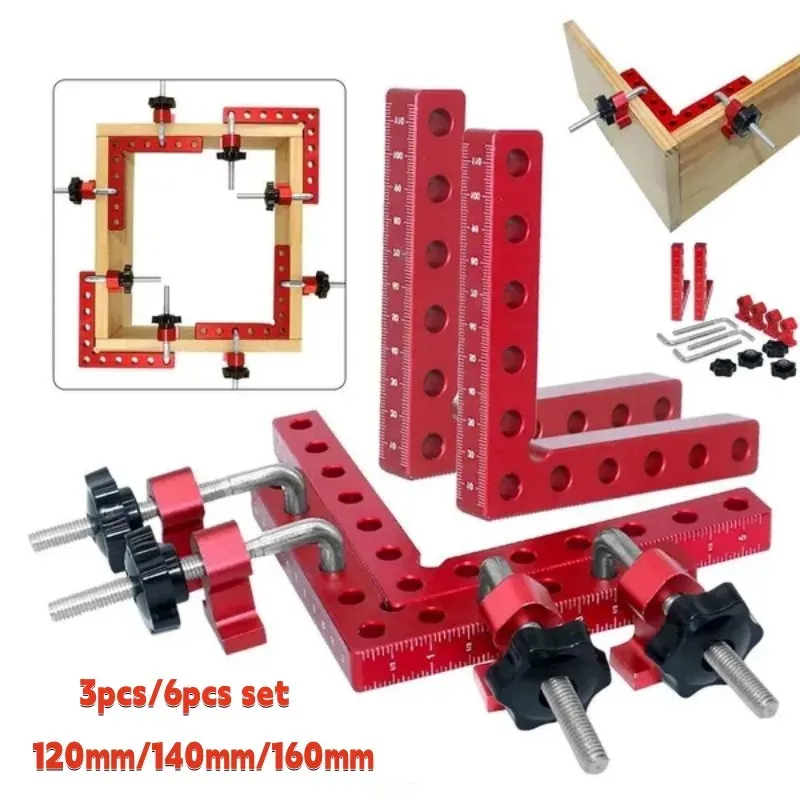 Precision Positioning Woodworking Right Angle Clamp