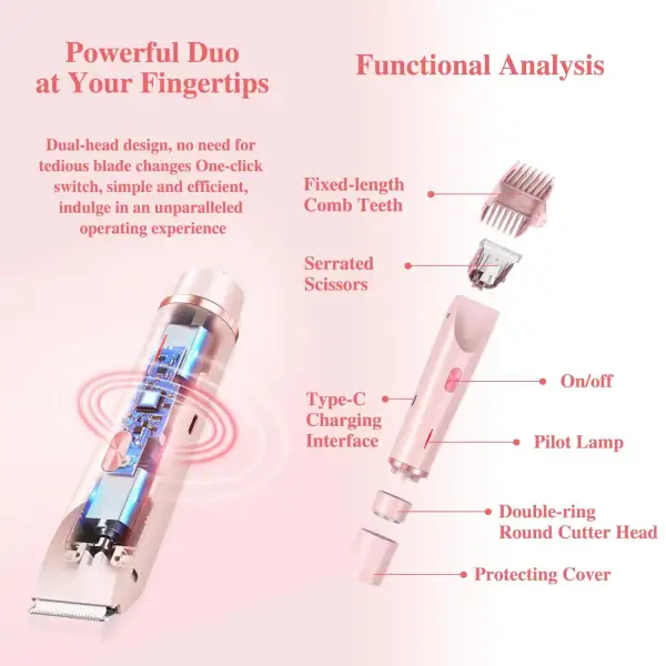 50% OFF 2-in-1 Hair Remover & Trimmer
