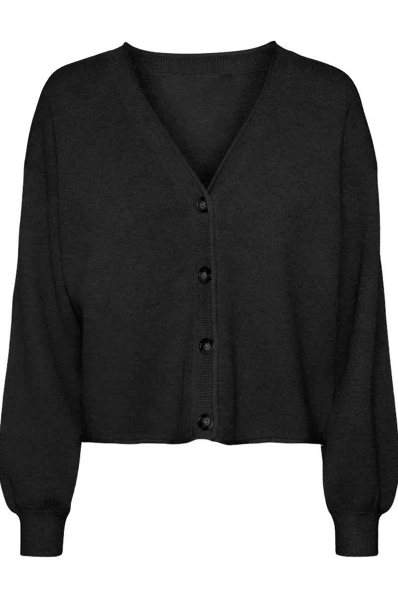 V-Neck Button Down Cardigans