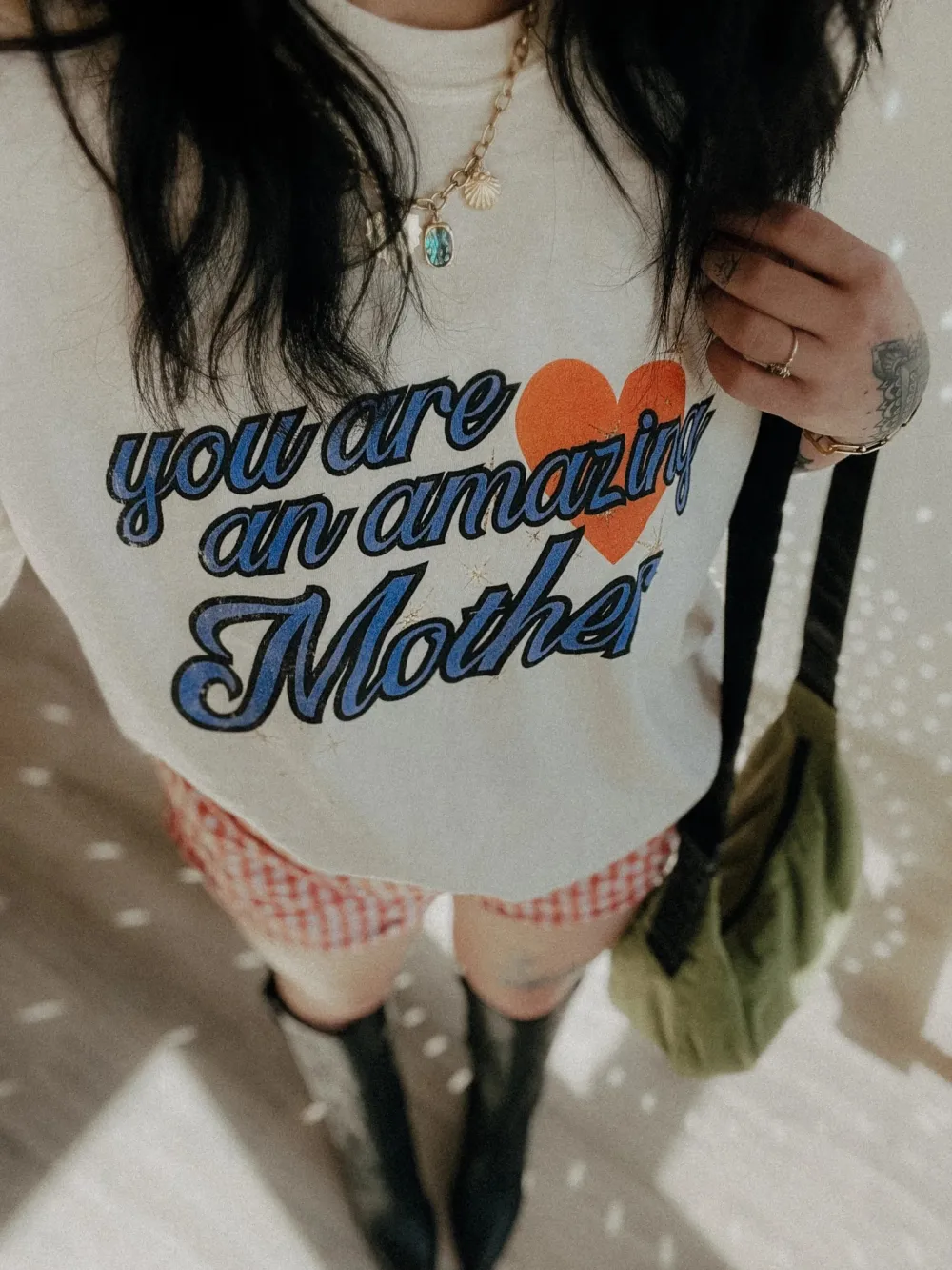 Letter Crew Neck Short Sleeve T-Shirt
