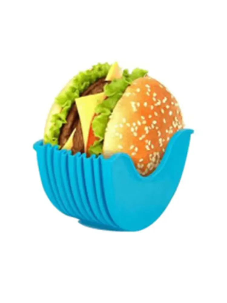 Contact-free Burger Food Fixed Clip Shell Sandwich Hamburger