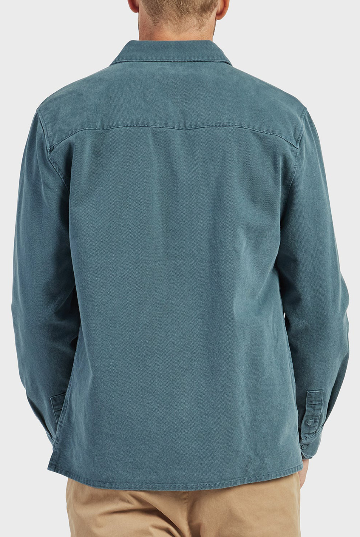 Essential Overshirt-Aloe beige
