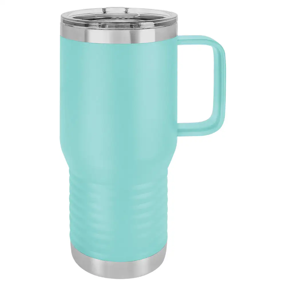 Double Wall Handled Coffee Stainless Steel Tumbler
