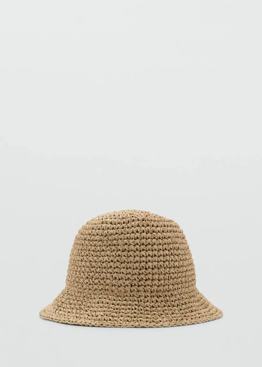 Casual Style Natural Fibre Ecru Hat