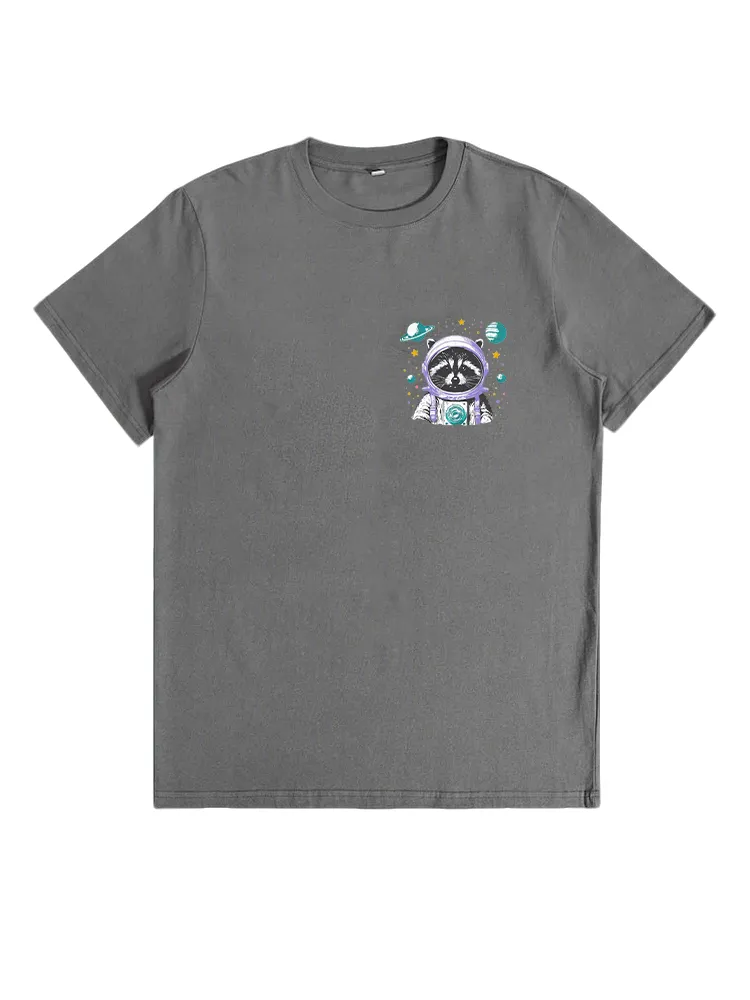 Houston I Have So Many Problems Raccoon Astronauts T-Shirt