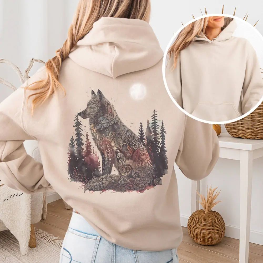 Nightfall Wolf Hoodie