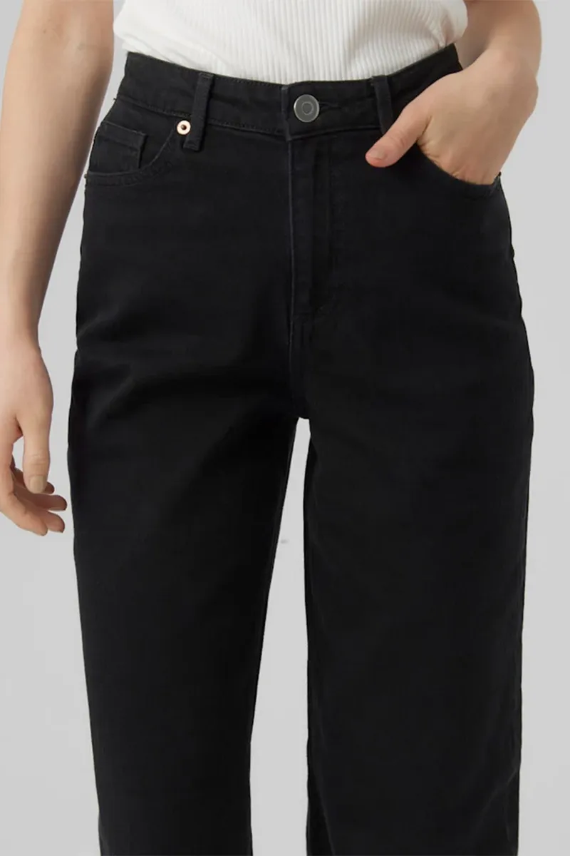Fashion High Rise Wide Leg Jeans