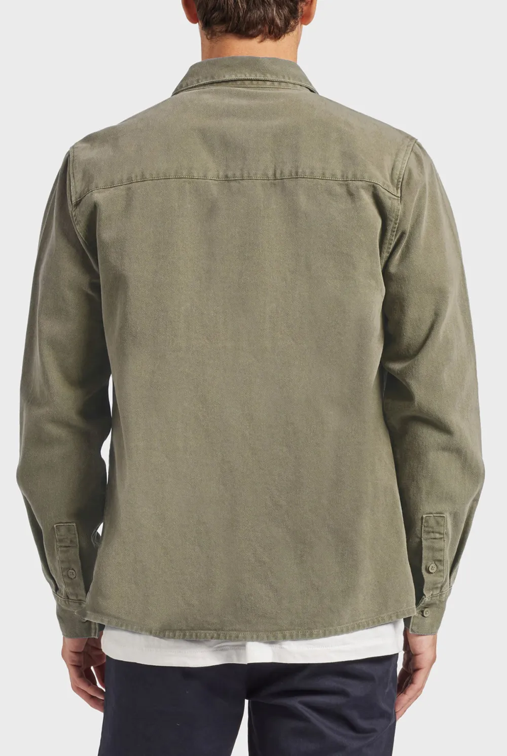 Essential Denim-like Shirt Jacket