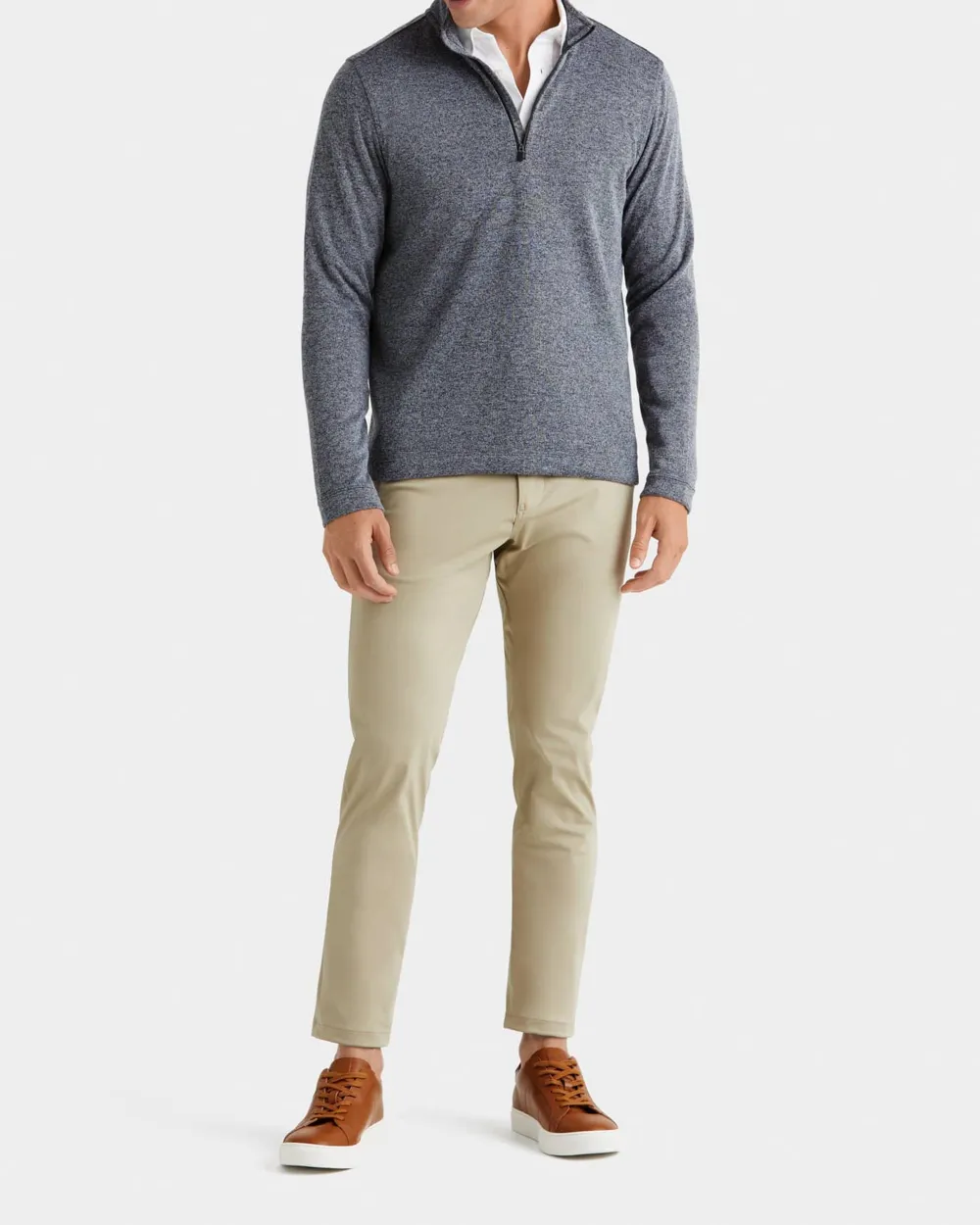 Men's Casual Shirts With Front Zipper