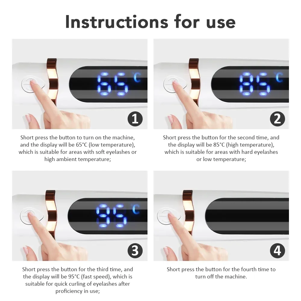 Smart Electric Curling Hair Clip, Portable Version