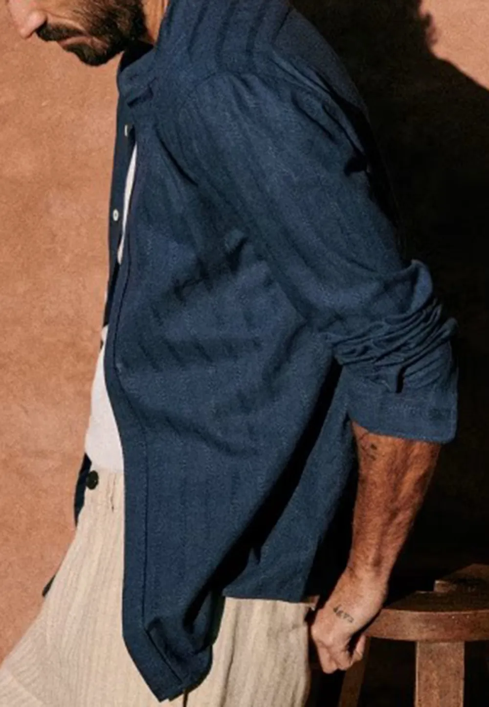 Cotton Linen  Shirt