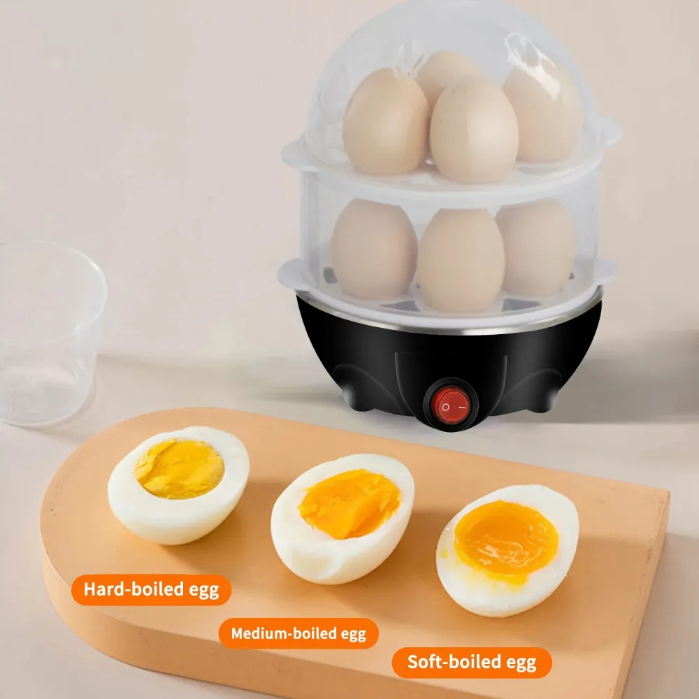 Double-Layer Rapid-Heating Large-Capacity Egg Cooker