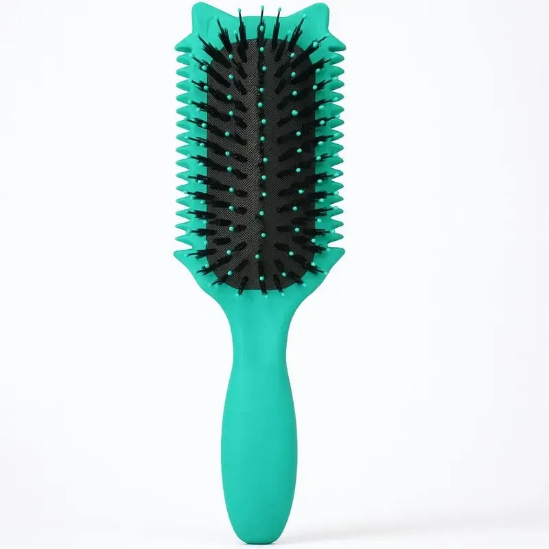 Upgraded Curl Defining Comb – Adorable Cat Ear Design, Wide Tooth Detangling Comb for Curly, Wavy & Coily Hair | Anti-Frizz, No-Pull Styling Tool for Men & Women, Perfect for Daily Use, Travel & Natural Hair Care
