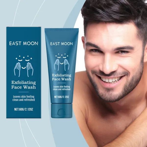 East Moon Men's Exfoliating Facial Cleanser