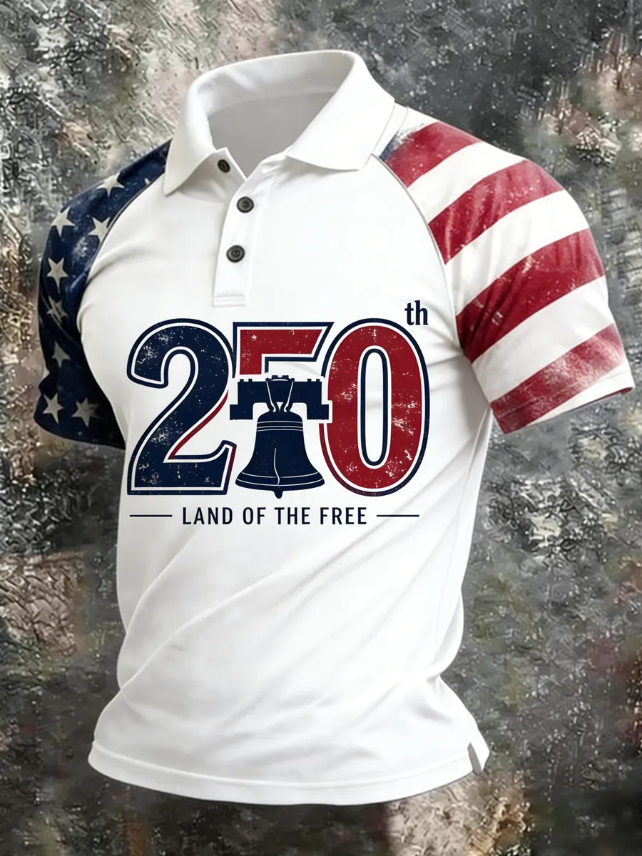 Men'S Veteran Commemorative Red Friday Short Sleeved Shirt