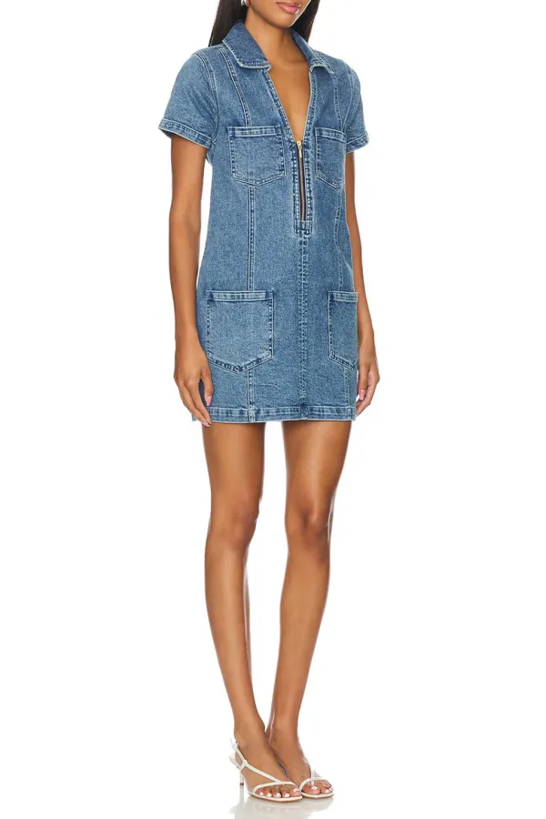 Denim Mini Dress