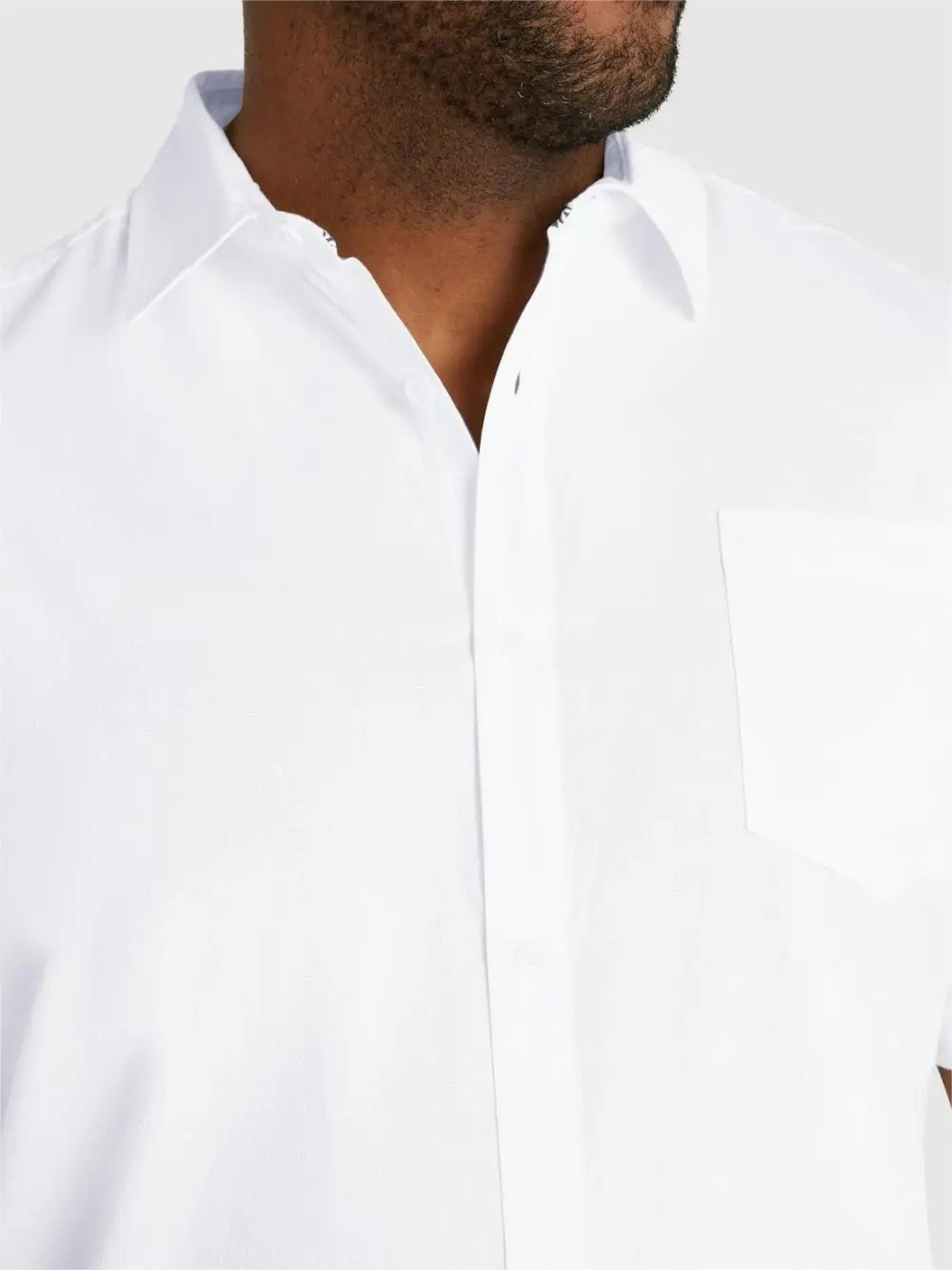 Men's Simple Solid Short Sleeve Shirts