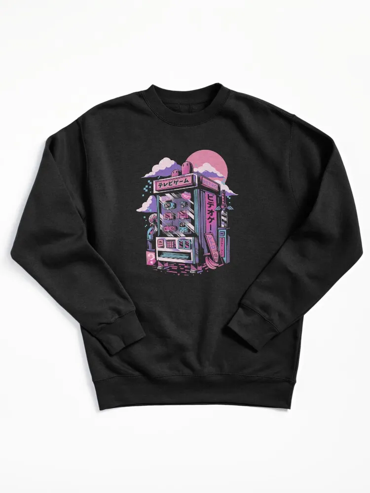 Retro Gaming Machine Pullover Sweatshirt