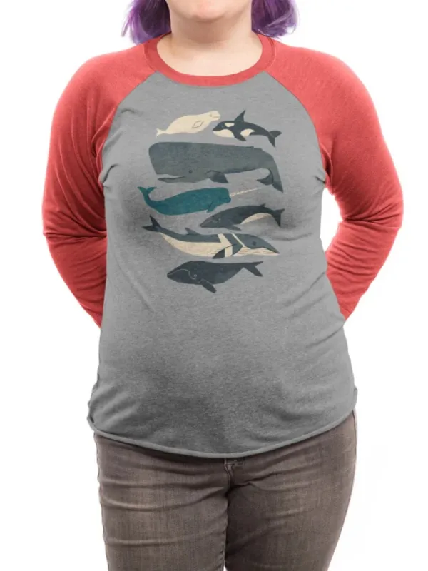 Whale Species Print Tee