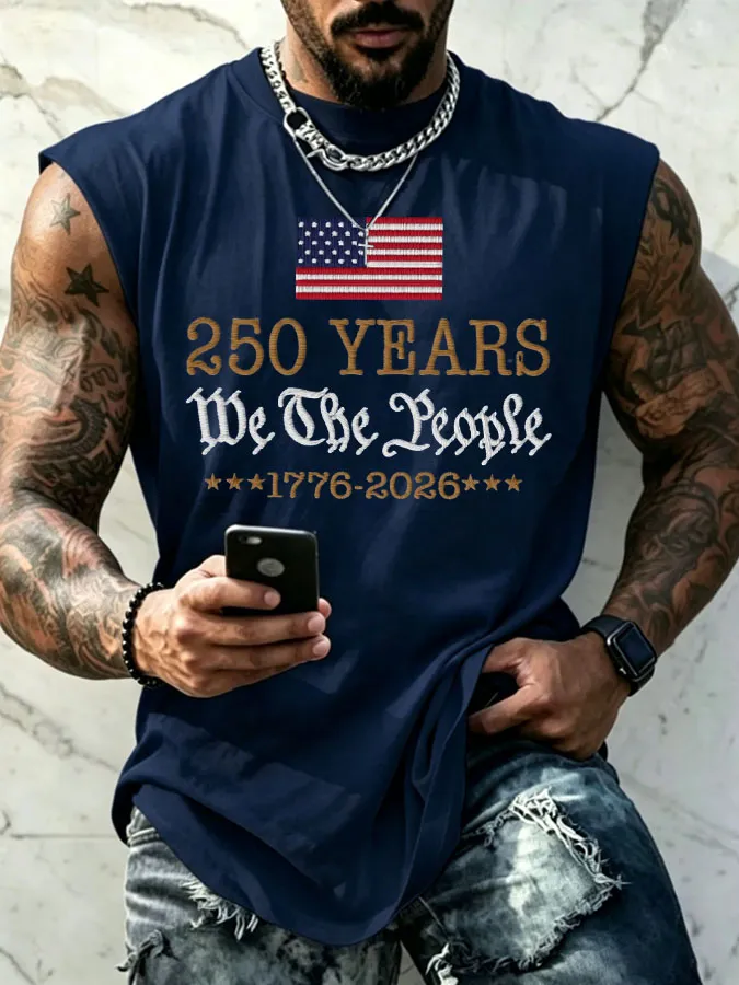 Men's The United States of America Tank Top