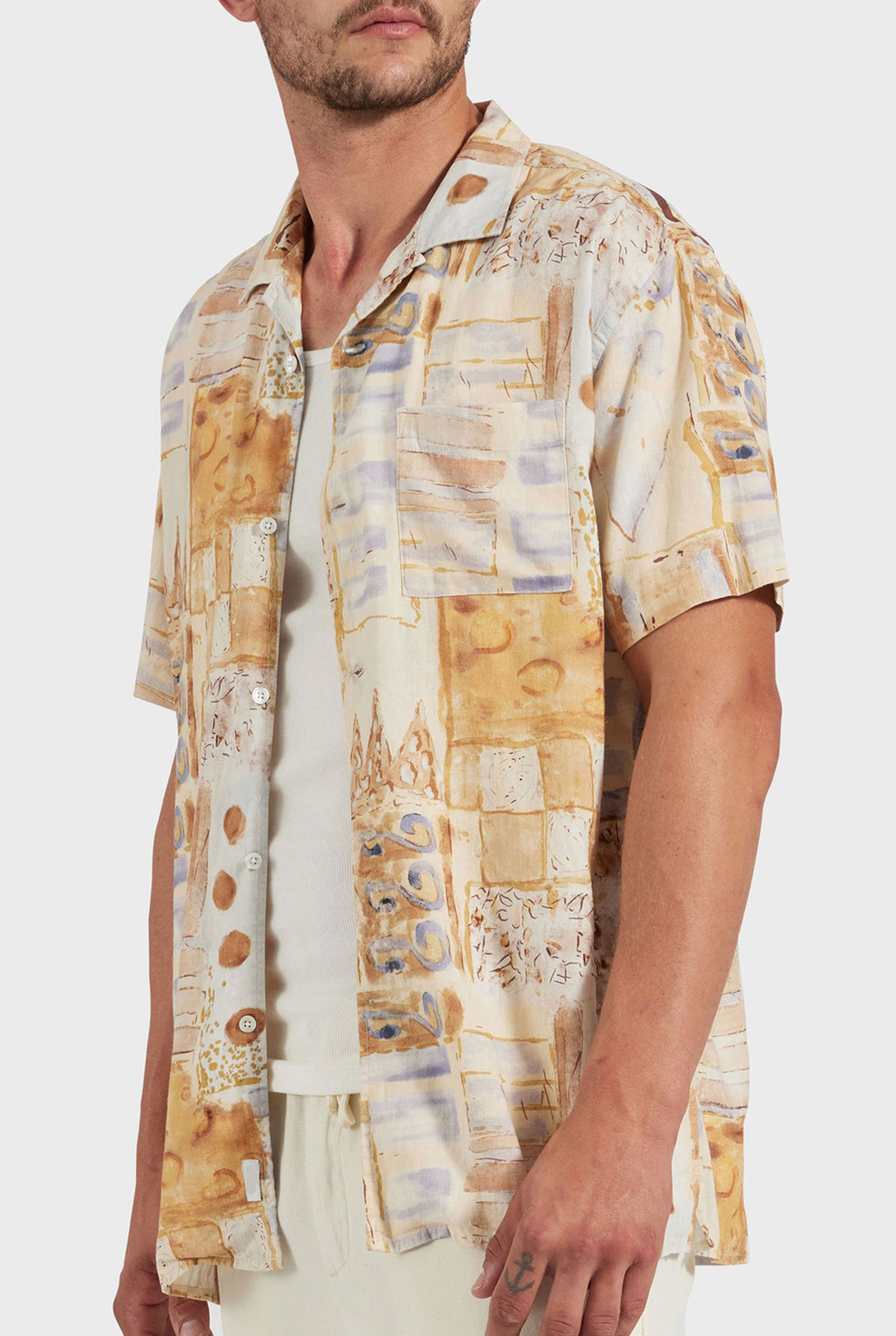 Larry Short Sleeve Shirt- Multi