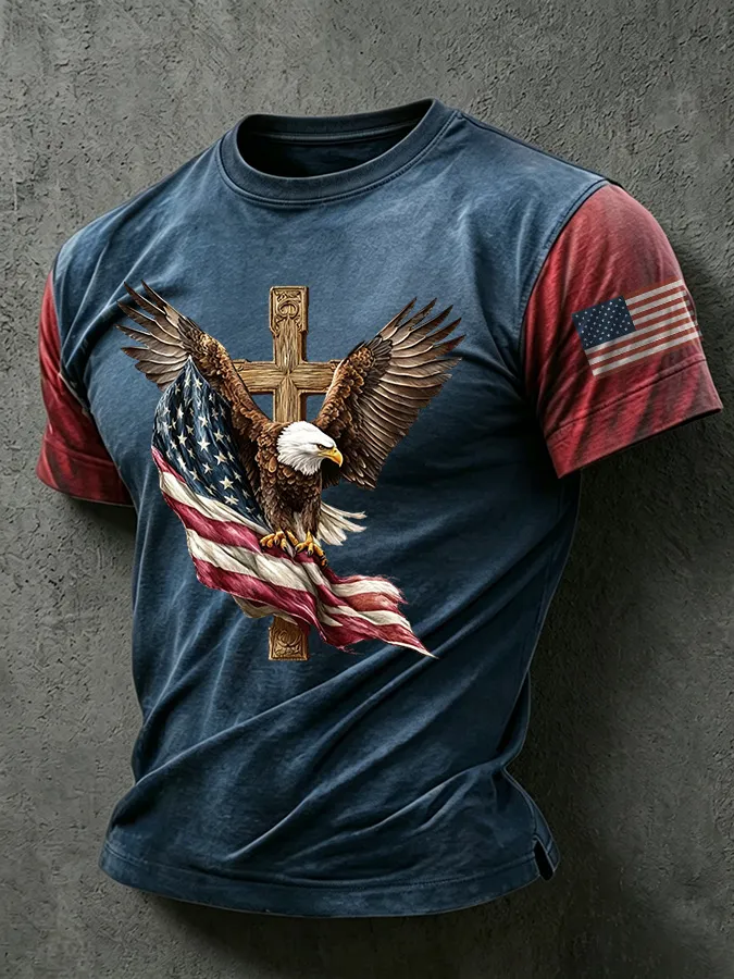 Men's American Faith Printed T-shirt