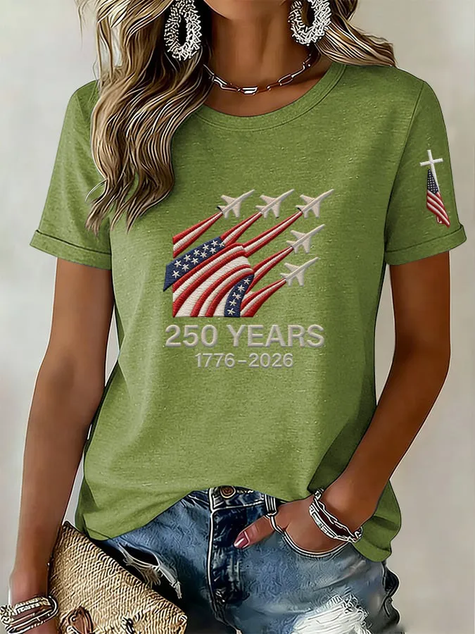 Women's Casual U.S. 250th Anniversary T-Shirt