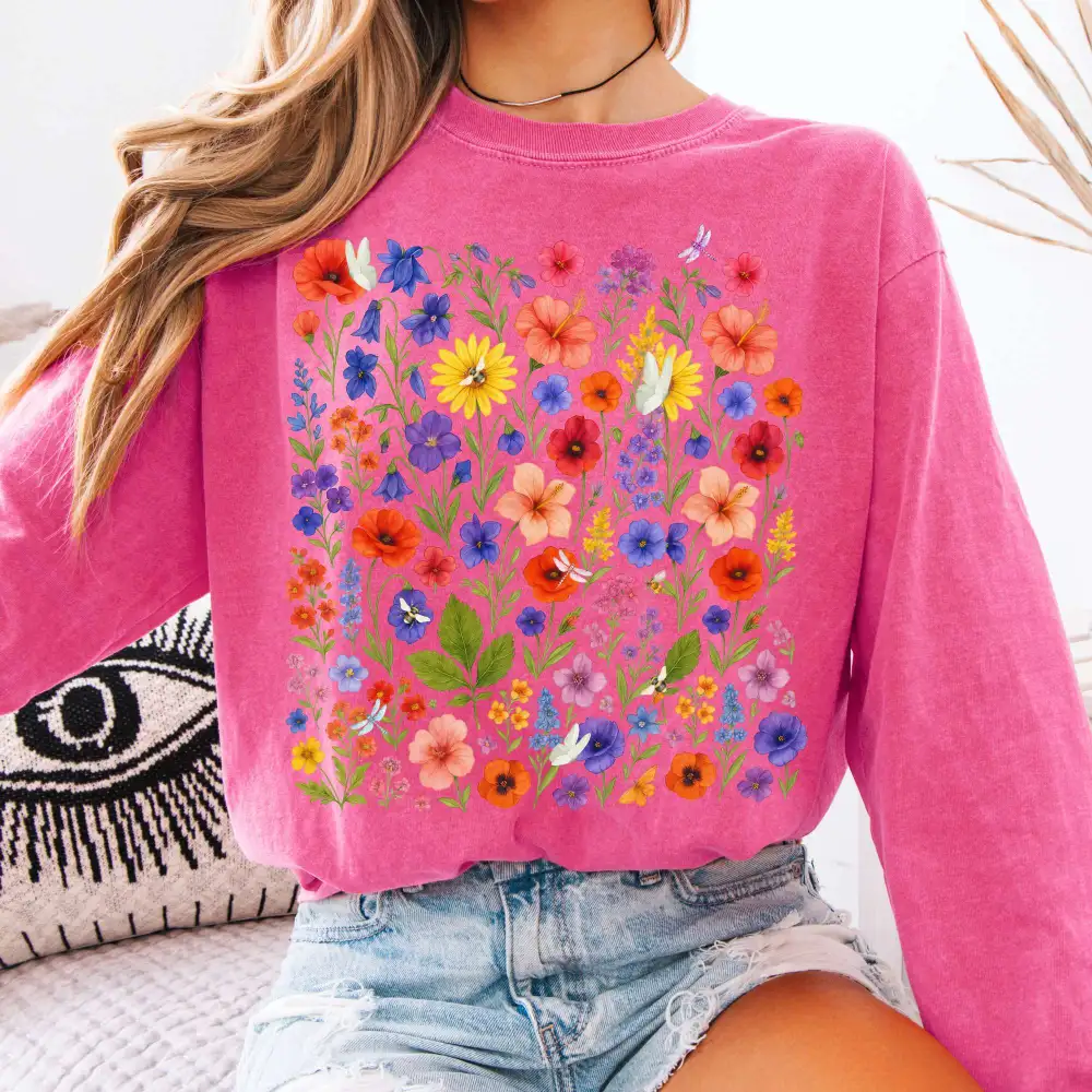 Wildflowers Long Sleeve Shirt