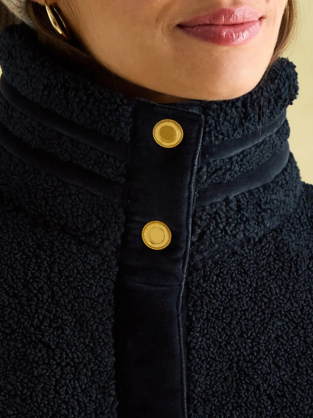 Navy Fleece Jacket