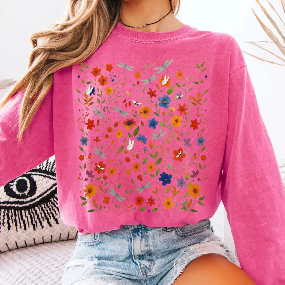 Wildflowers Long Sleeve Shirt