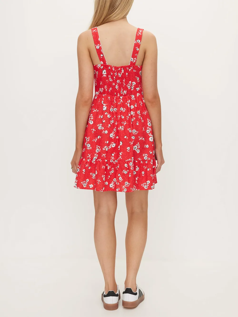 Skinny Strappy Mini Dress