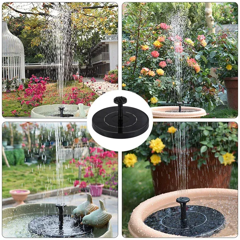 Multi-Size Outdoor Solar Fountain