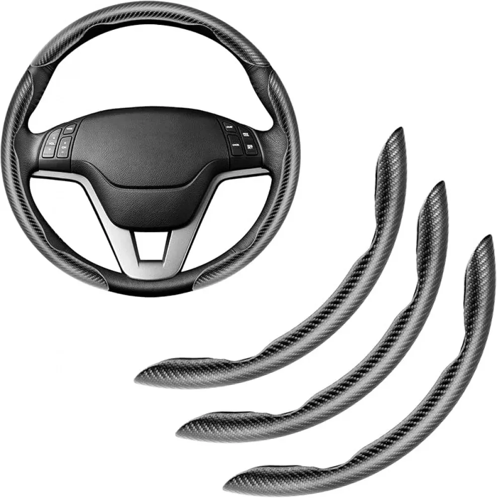 Two Simple-Style Car Steering Wheel Covers